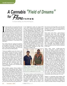 A Cannabis “Field of Dreams” for Flora Farms